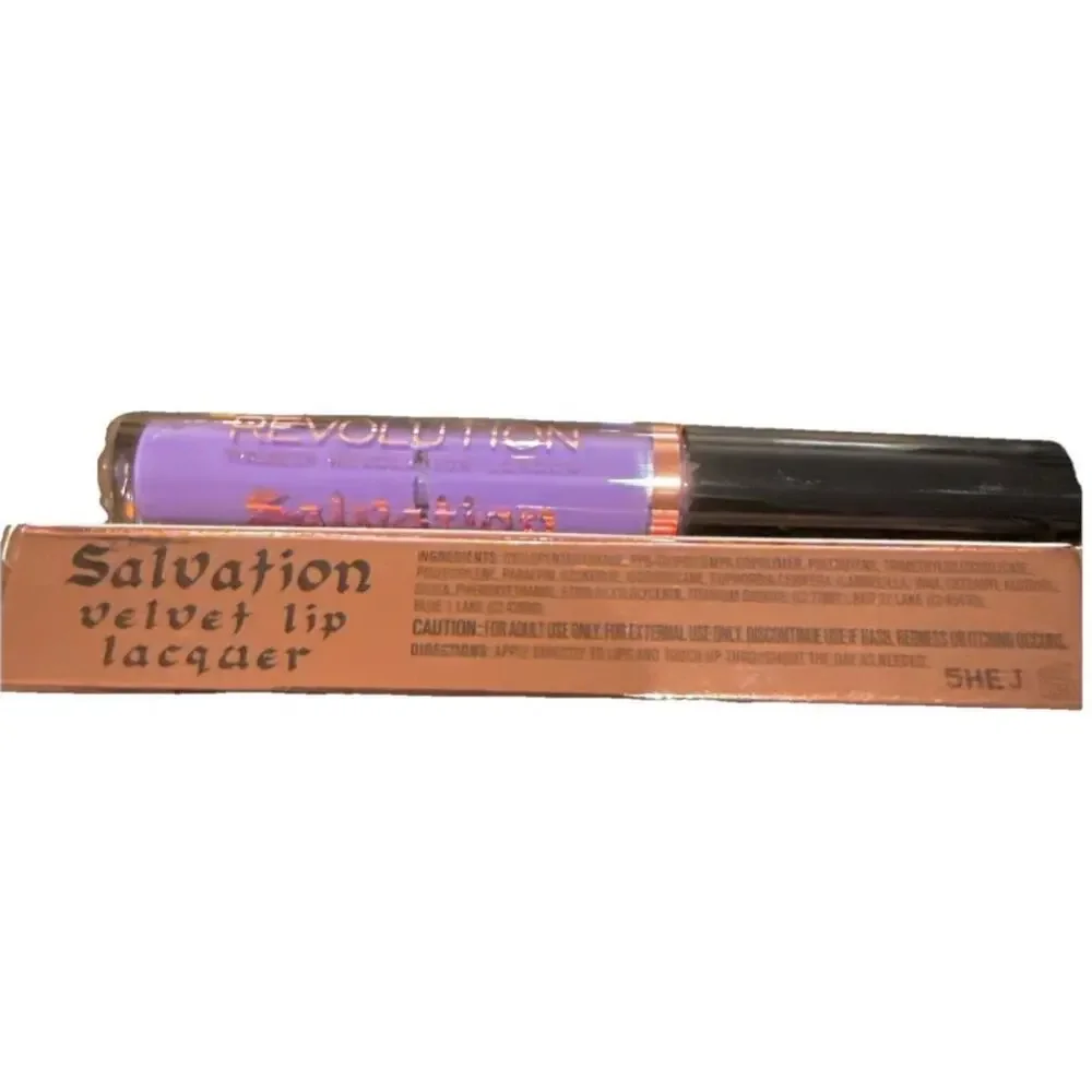Revolution Salvation Velvet Lip Lacquer in Depravity